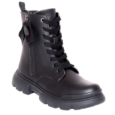 Ботинки для девочки Geox J36HVH/000BC/C9999 черные 1